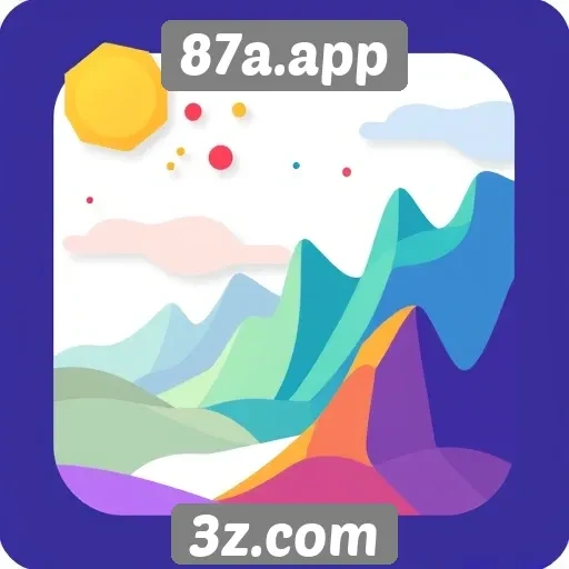 Recursos gráficos inovadores no site 87a.app