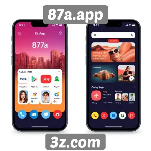 Plataforma 87a.app se destaca pela interface intuitiva