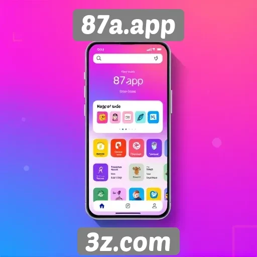 Interface intuitiva do 87a.app melhora experiência do usuário