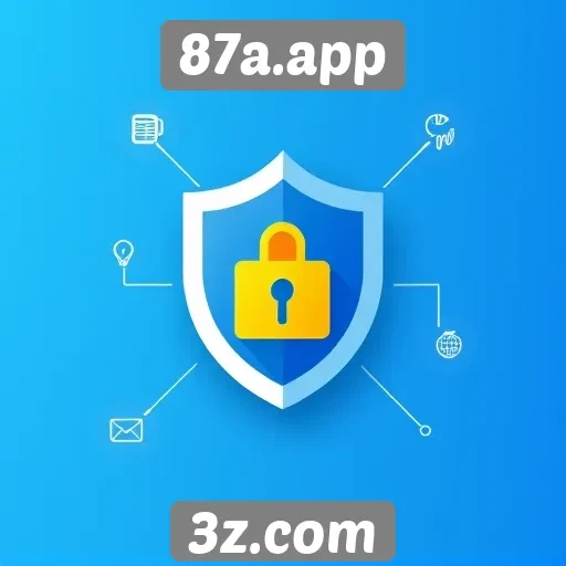 Avaliação de segurança no site 87a.app