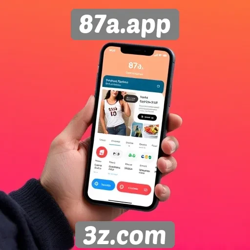 Experiência do usuário no 87a.app e suas funcionalidades